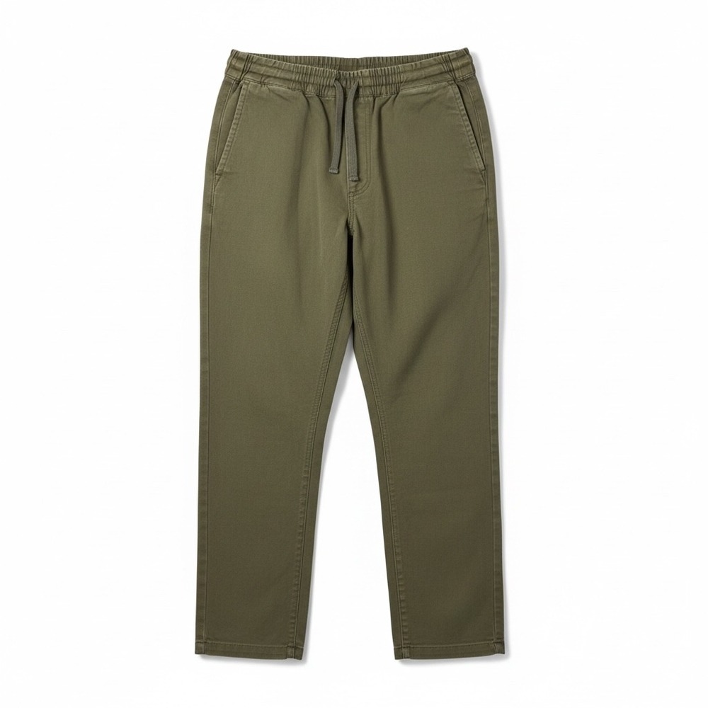 Vans Range Elastic Relaxed Fit Cargo Pants Khaki Olive Green Mens‎ Small